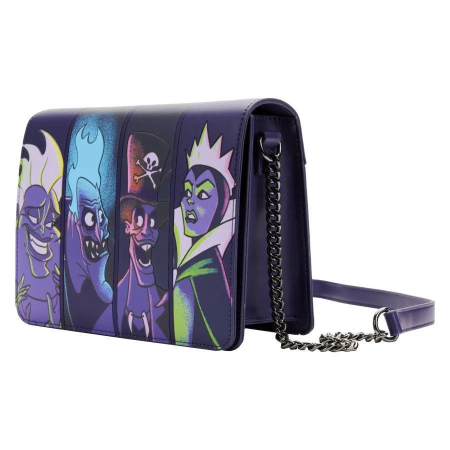 LOUWDTB2608 Disney Villains - In the Dark Crossbody Bag - Loungefly - Titan Pop Culture