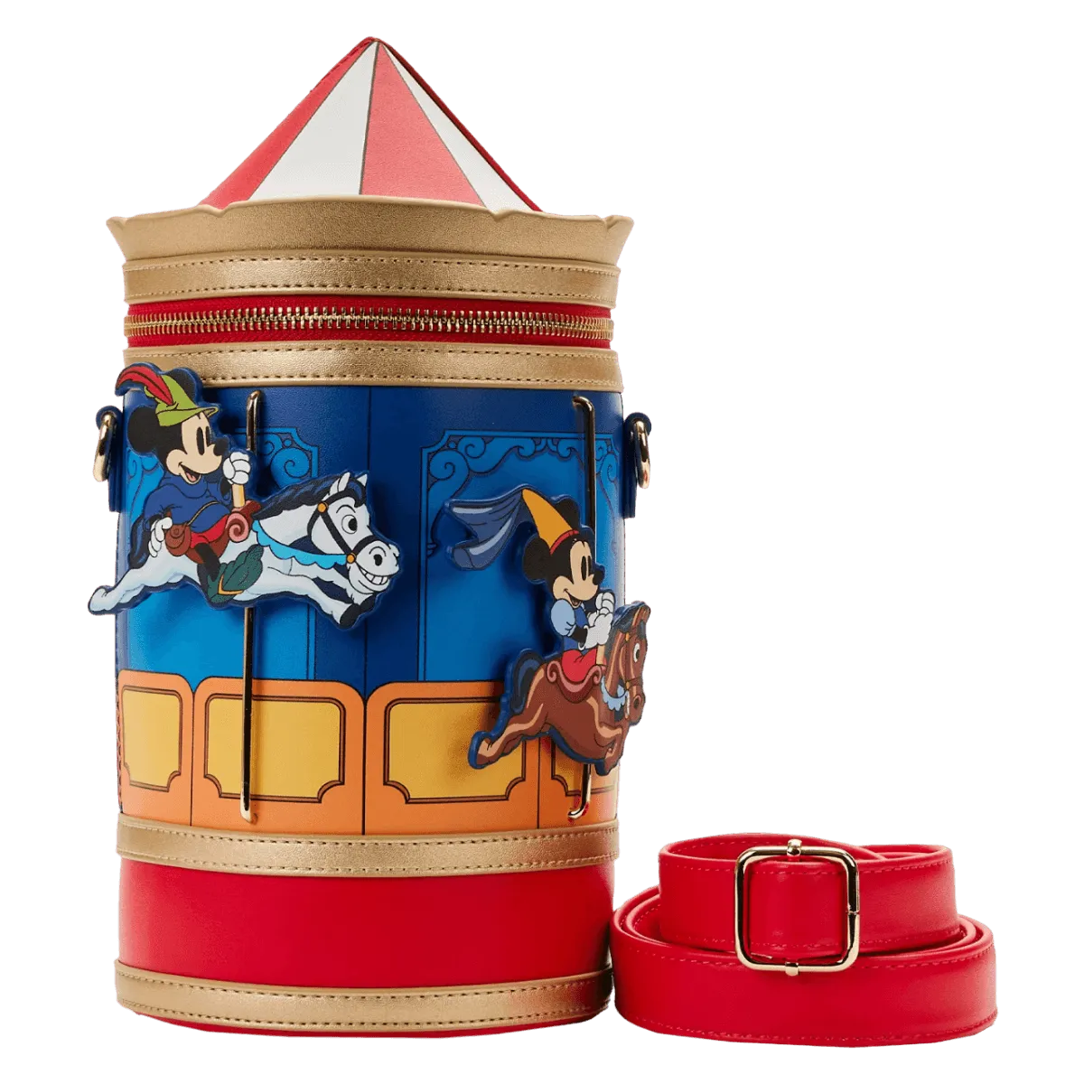 LOUWDTB2702 Disney - Brave Little Tailor Carousel Crossbody - Loungefly - Titan Pop Culture
