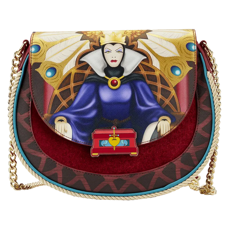 LOUWDTB2789 Snow White (1937) - Evil Queen Throne Crossbody - Loungefly - Titan Pop Culture