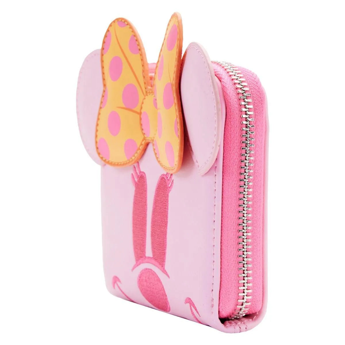 LOUWDWA2266 Disney - Minnie Pastel Ghost Glow Mini Zip Purse - Loungefly - Titan Pop Culture