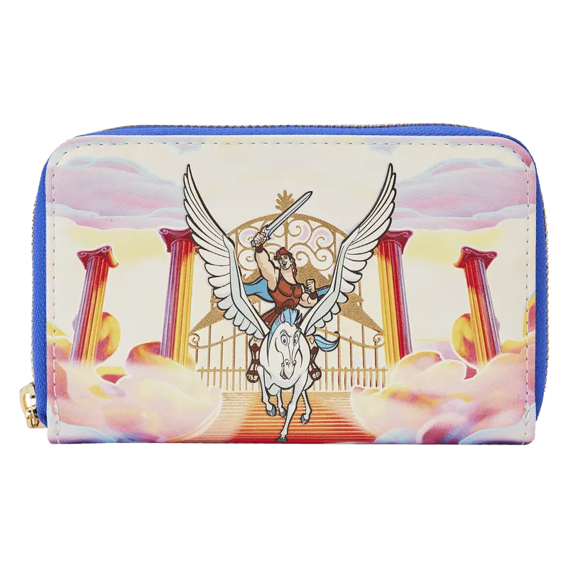 LOUWDWA2536 Hercules (1997) - Mount Olympus Gates Zip Around Wallet - Loungefly - Titan Pop Culture