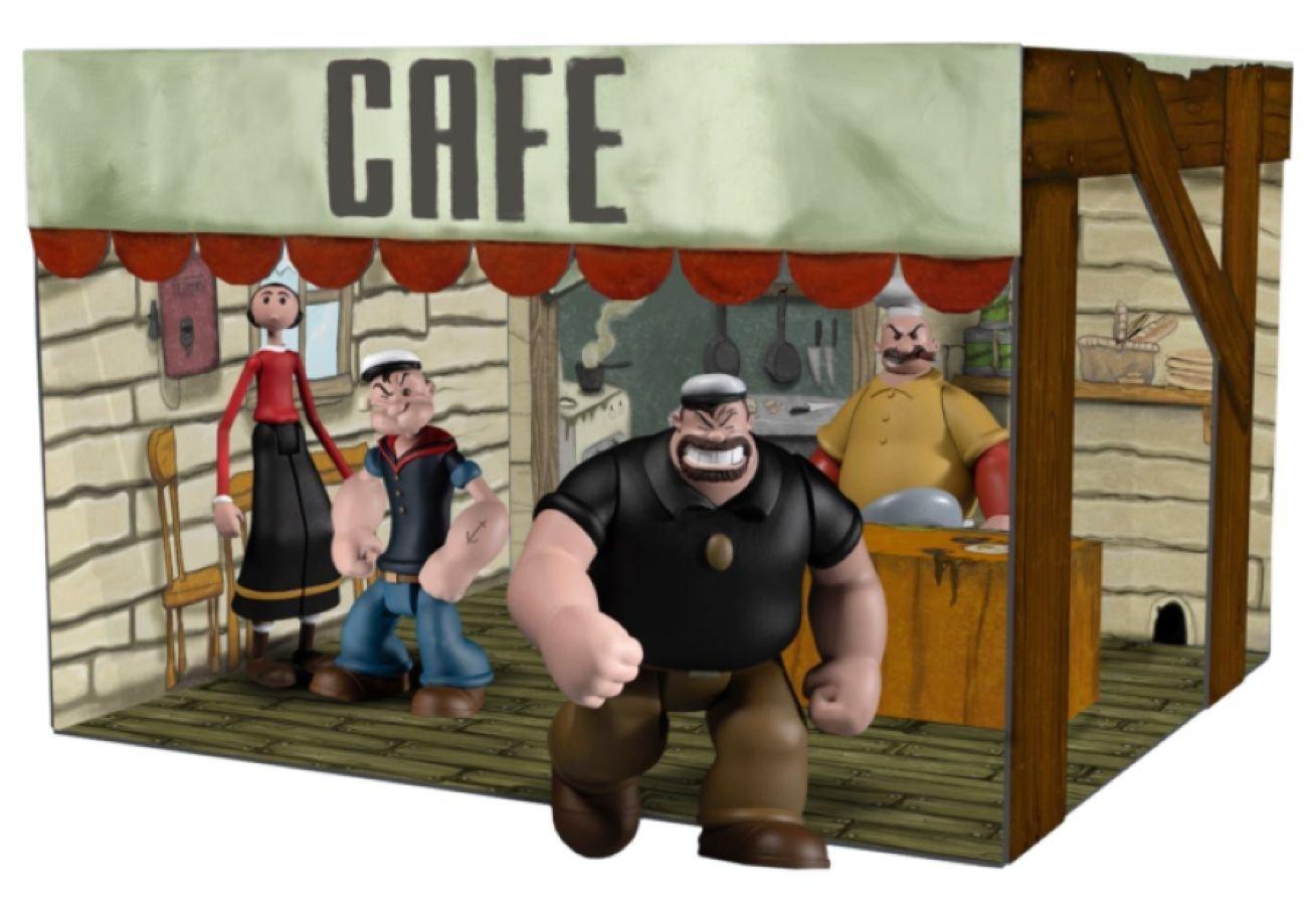 MEZ18060 Popeye - 5 Points Deluxe Boxed Set - Mezco Toyz - Titan Pop Culture