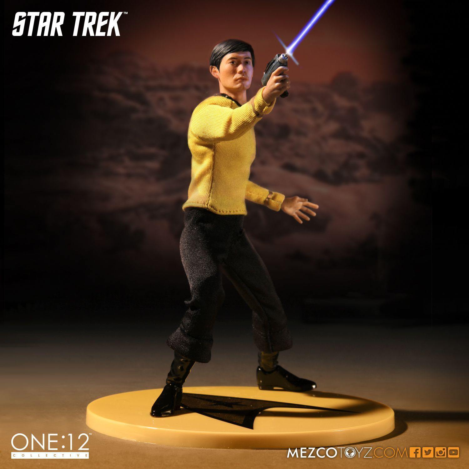MEZ76162 Star Trek: TOS - Sulu One 12 Collective - Mezco Toyz - Titan Pop Culture