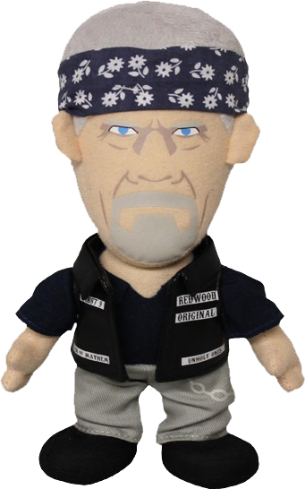 MEZ82201 Sons of Anarchy - Clay Morrow 8" Plush - Mezco Toyz - Titan Pop Culture