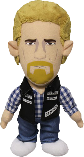 MEZ82202 Sons of Anarchy - Jax Teller 8" Plush - Mezco Toyz - Titan Pop Culture