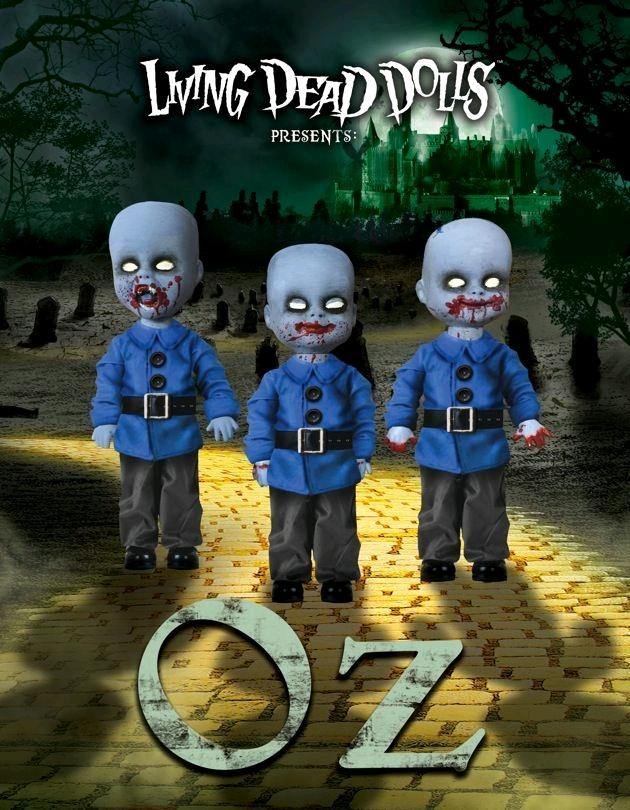 MEZ94518 Living Dead Dolls - Oz Mini Munchkins 3Pk - Mezco Toyz - Titan Pop Culture