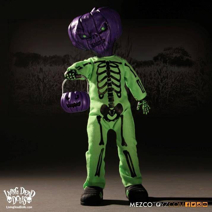 MEZ94732 Living Dead Dolls - Jack O'Lantern (Purple/Green) - Mezco Toyz - Titan Pop Culture