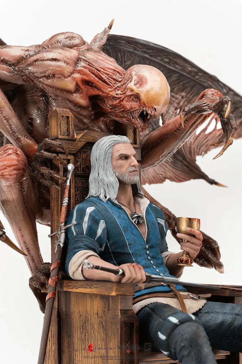 PURPA002TW The Witcher 3: Wild Hunt - Geralt 1:4 Scale Statue - Pure Arts - Titan Pop Culture
