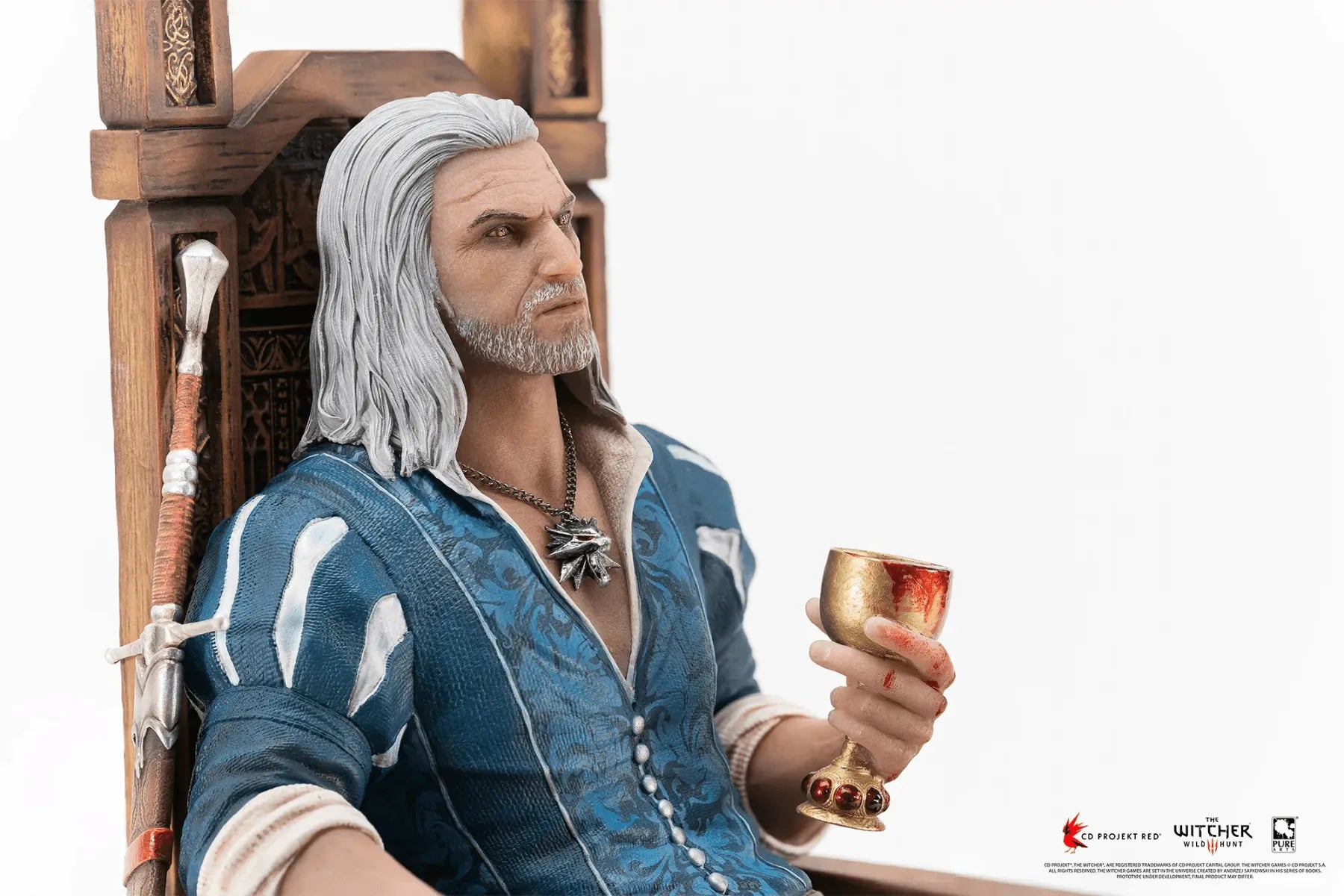 PURPA003TW The Witcher 3: Wild Hunt - Geralt 1:6 Scale Statue - Pure Arts - Titan Pop Culture