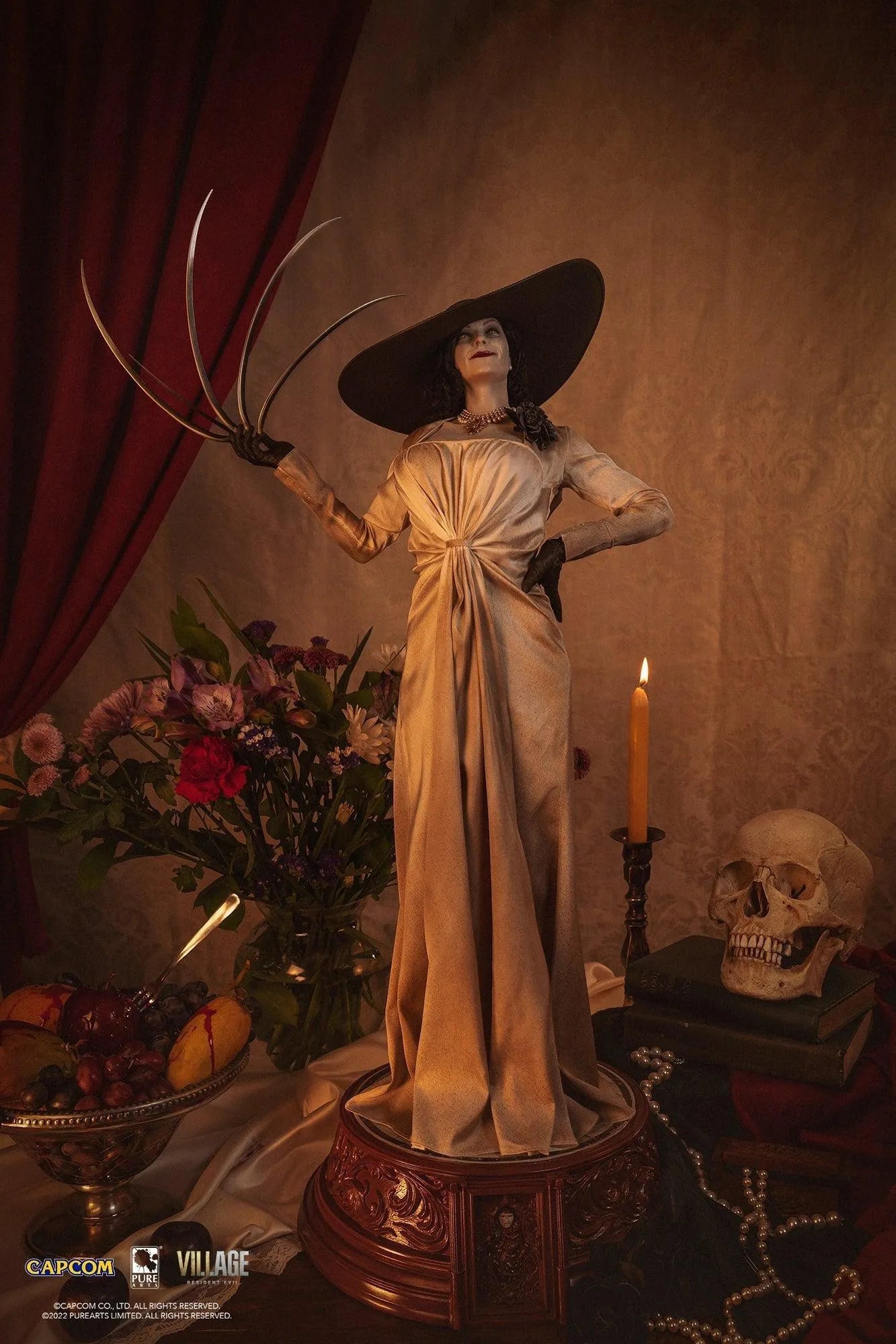 PURPA005RE Resident Evil - Lady Dimitrescu 1:4 Scale Statue - Pure Arts - Titan Pop Culture