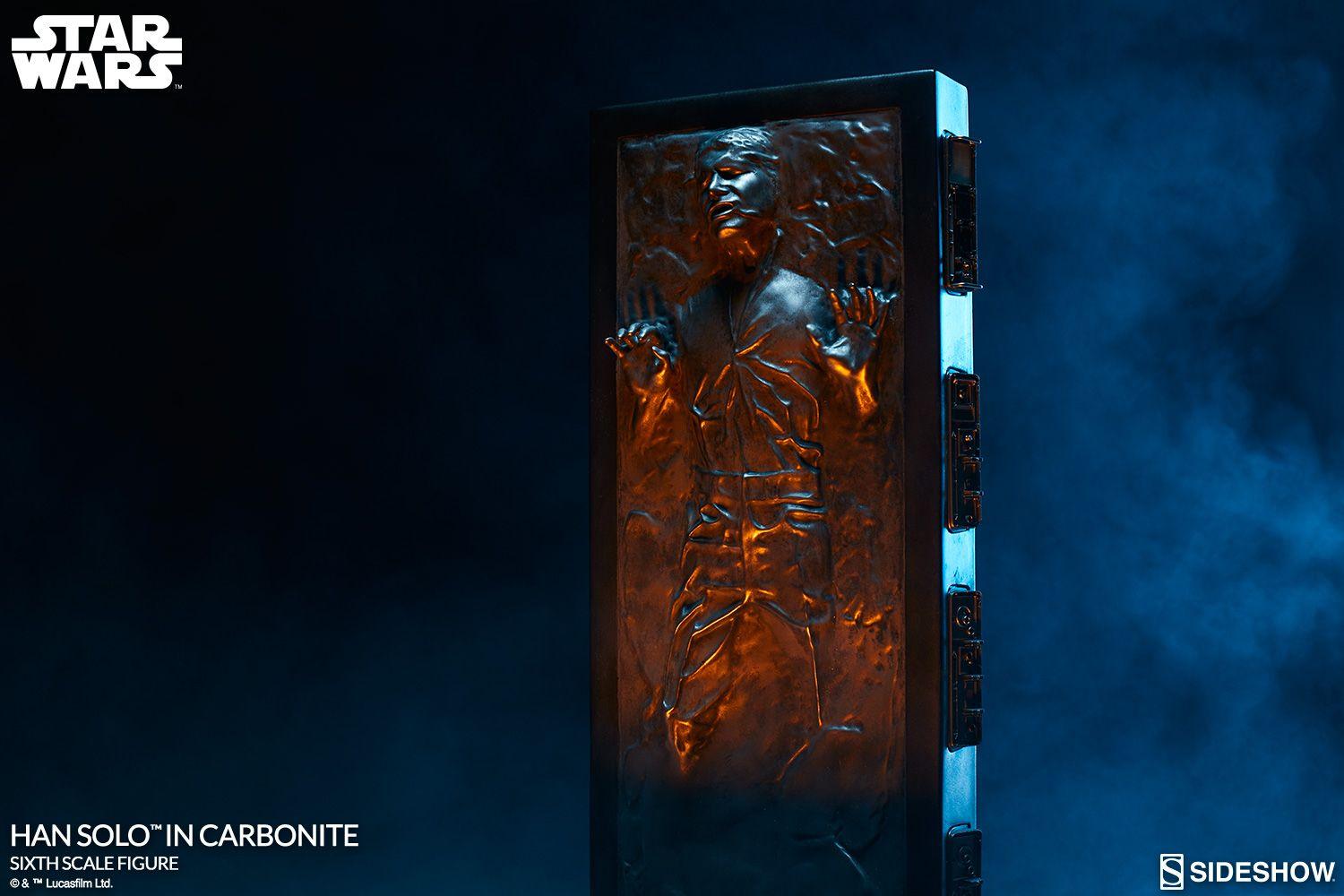 SID100310 Star Wars - Han Solo in Carbonite 12" Figure - Sideshow Collectibles - Titan Pop Culture