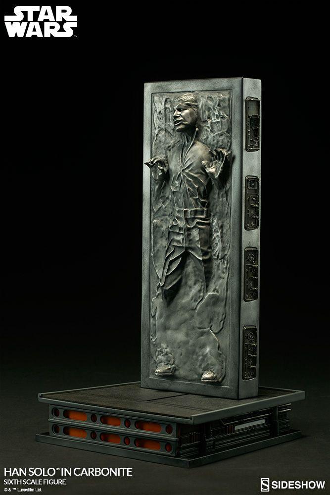 SID100310 Star Wars - Han Solo in Carbonite 12" Figure - Sideshow Collectibles - Titan Pop Culture