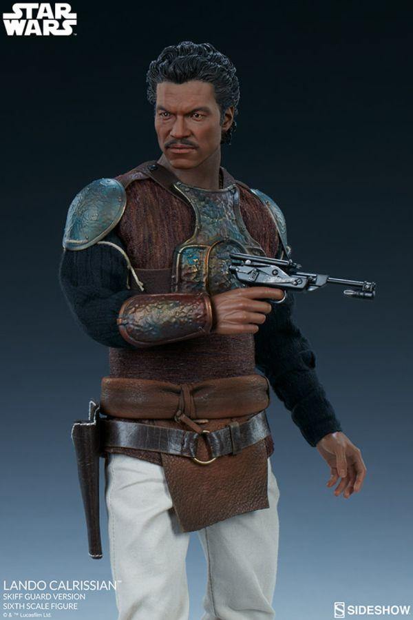 SID100429 Star Wars - Lando Calrissian (Skiff Guard) 1:6 Scale 12" Action Figure - Sideshow Collectibles - Titan Pop Culture