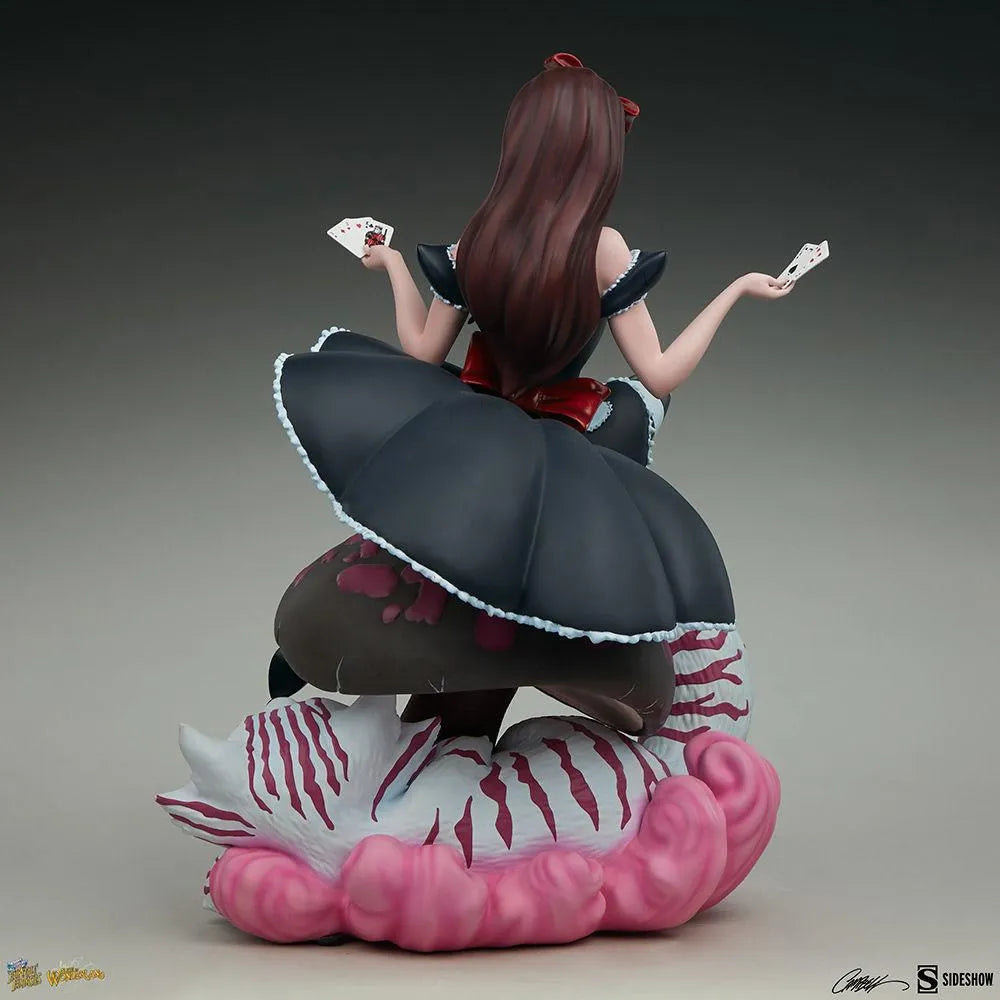 SID2005062 Fairytale Fantasies - Alice in Wonderland Game of Hearts Statue - Sideshow Collectibles - Titan Pop Culture
