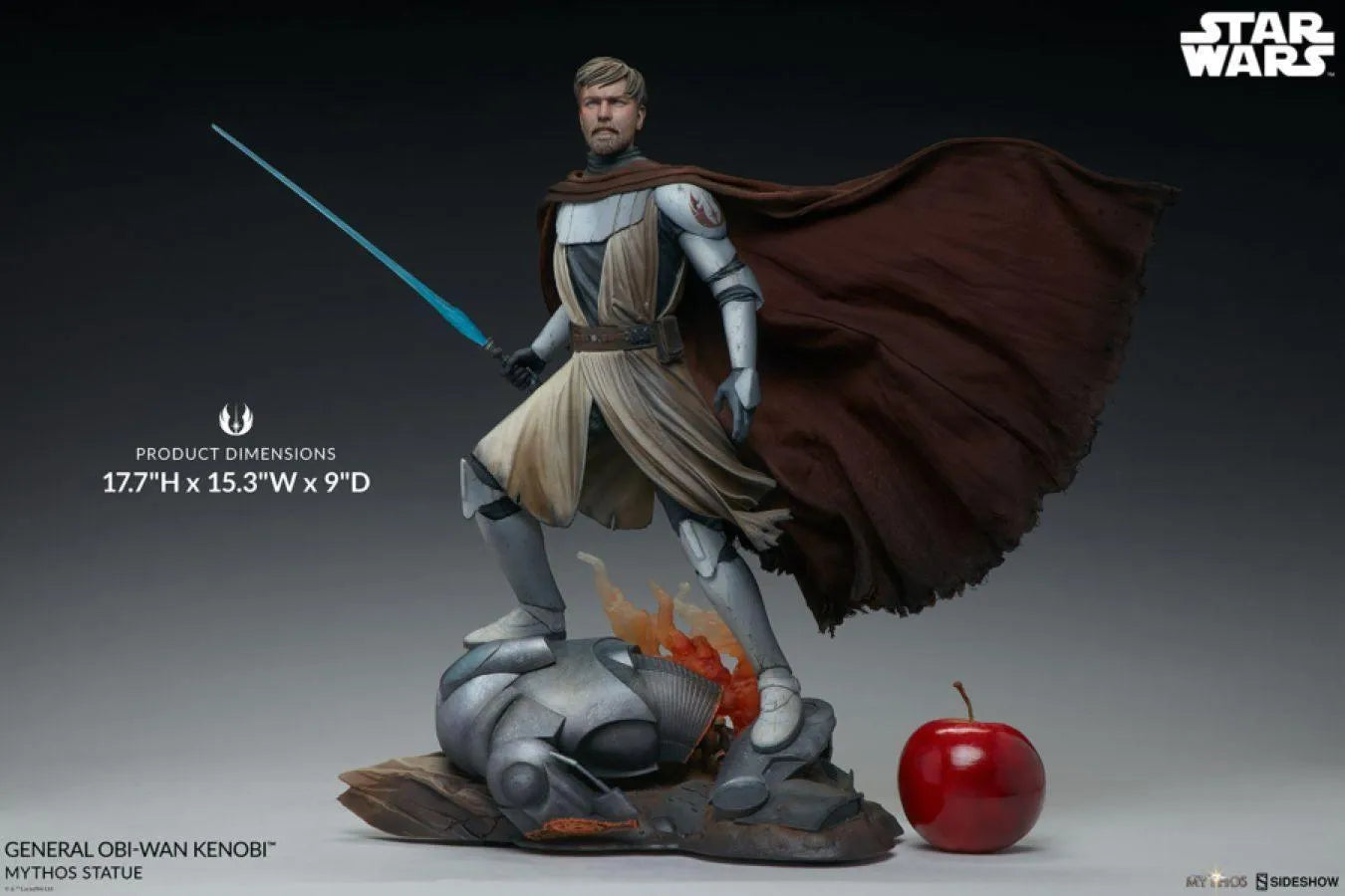 SID200558 Star Wars - General Obi-Wan Mythos Statue - Sideshow Collectibles - Titan Pop Culture