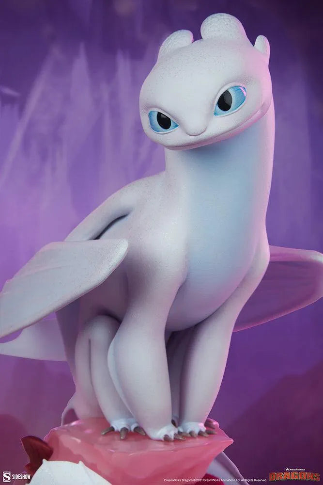 SID200616 How to Train Your Dragon - Light Fury Statue - Sideshow Collectibles - Titan Pop Culture