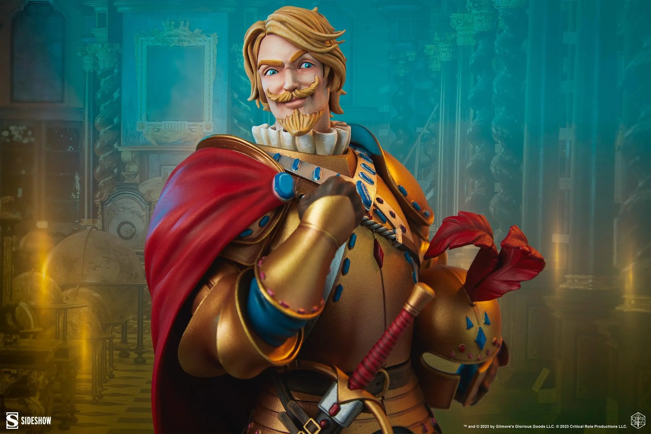 SID200635 Critical Role - Taryon Darrington Vox Machina Statue - Sideshow Collectibles - Titan Pop Culture