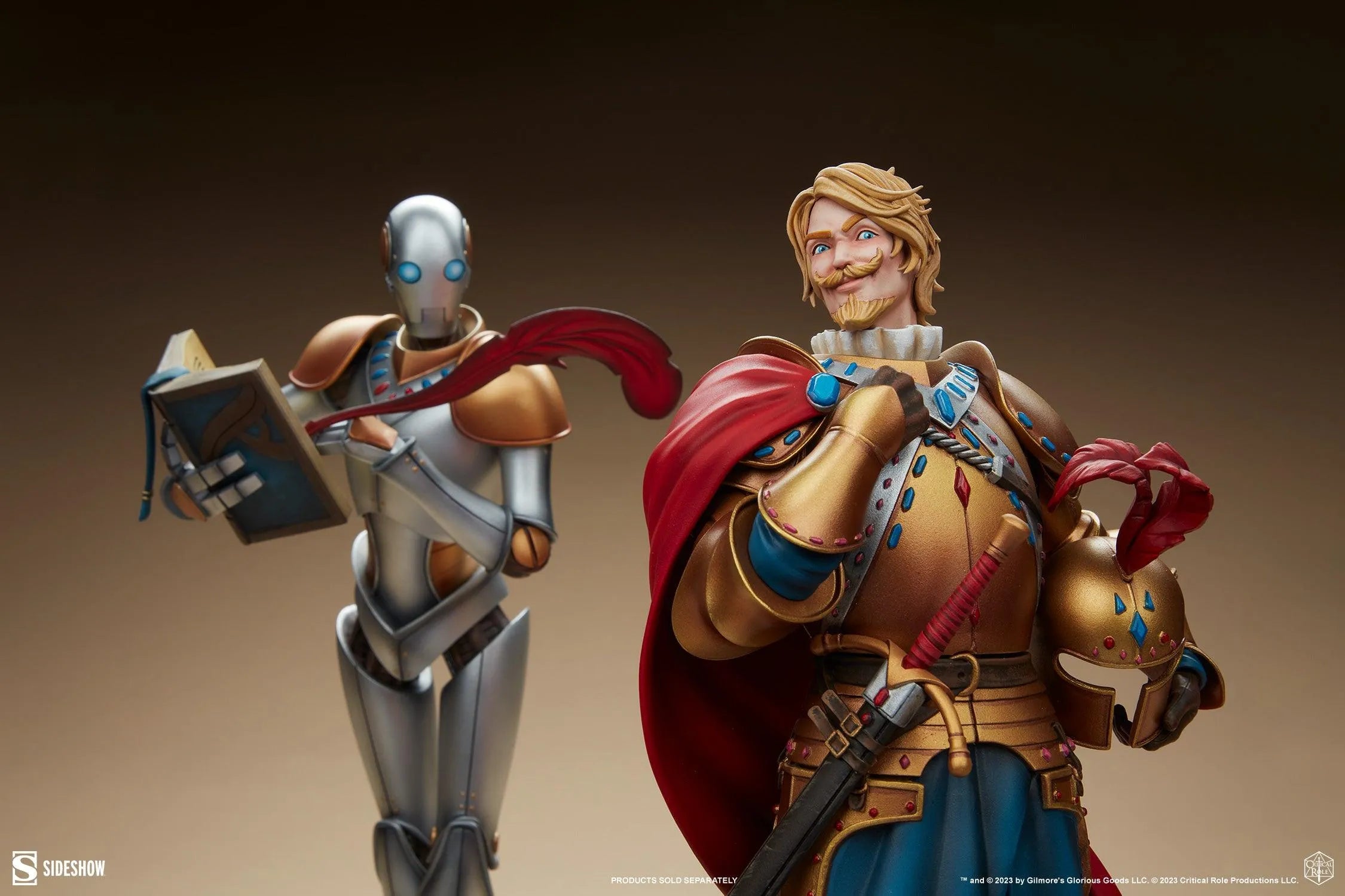 SID200635 Critical Role - Taryon Darrington Vox Machina Statue - Sideshow Collectibles - Titan Pop Culture