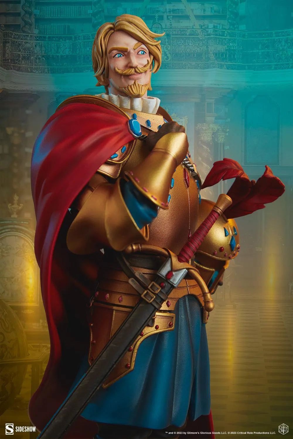 SID200635 Critical Role - Taryon Darrington Vox Machina Statue - Sideshow Collectibles - Titan Pop Culture