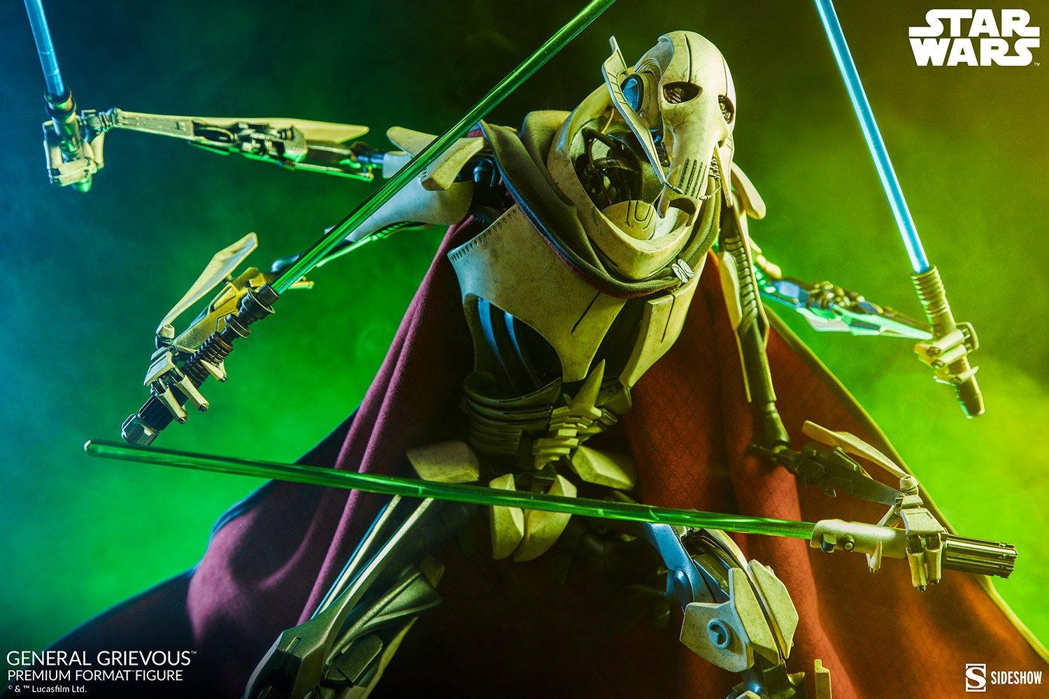 SID300260 Star Wars - General Grievous Premium Format Statue - Sideshow Collectibles - Titan Pop Culture