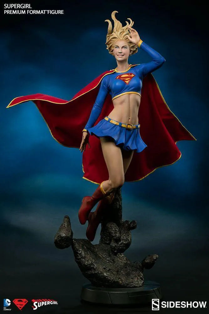 SID300264 Superman - Supergirl Premium Format 1:4 Scale Statue - Sideshow Collectibles - Titan Pop Culture
