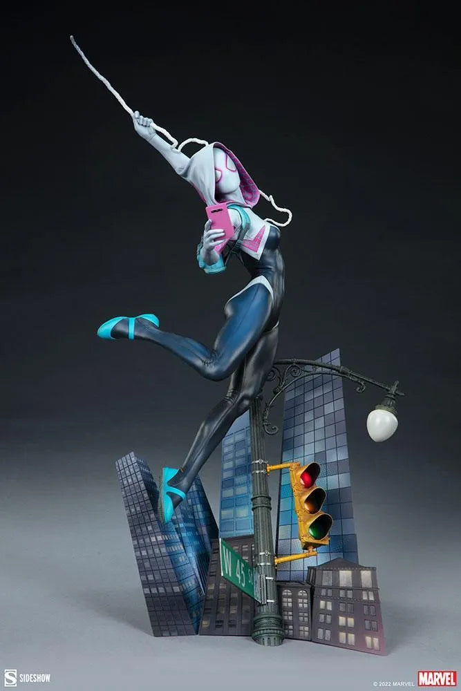 SID300491 Marvel Comics - Spider-Gwen Premium Format Statue - Iron Studios - Titan Pop Culture