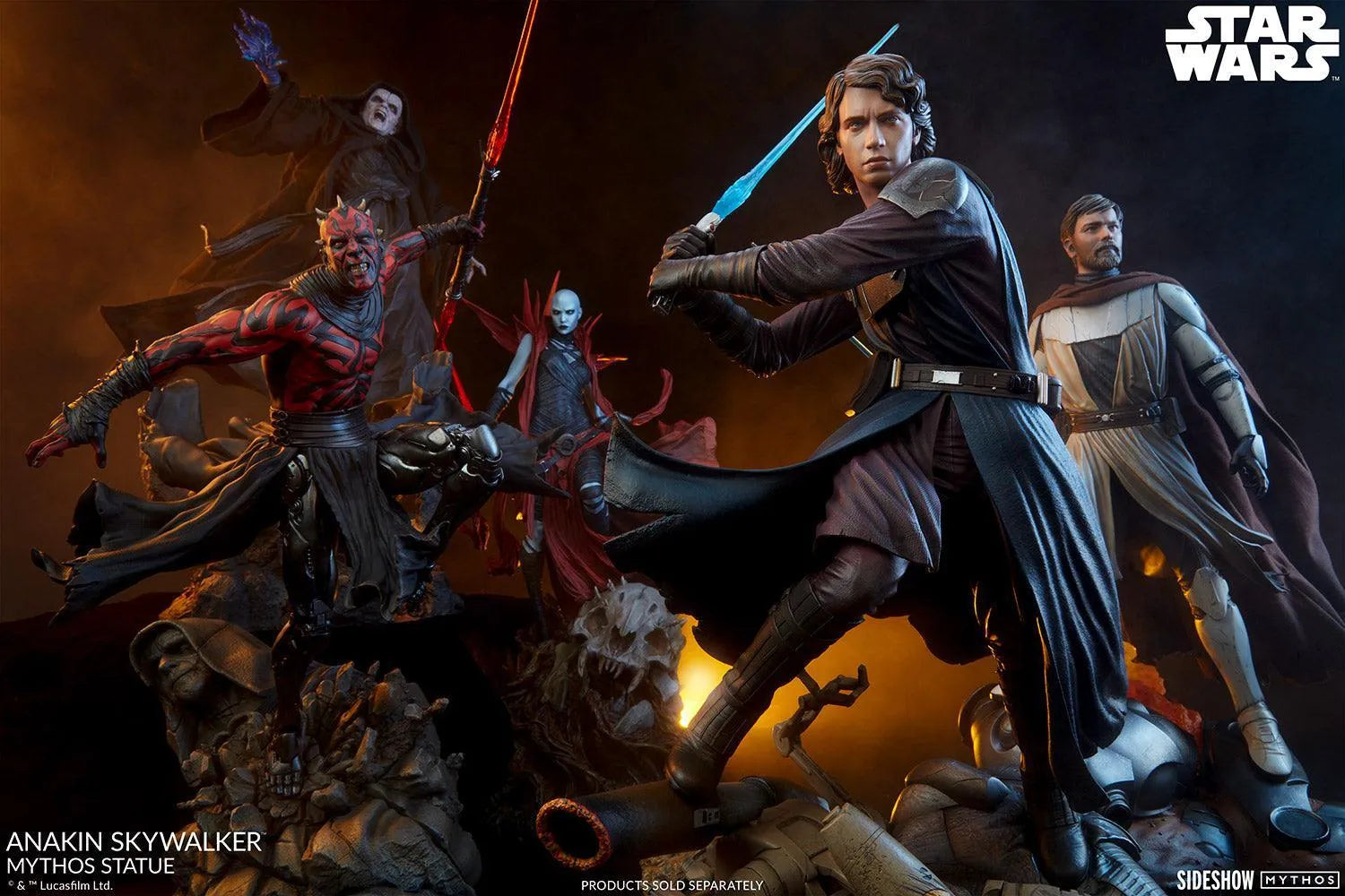 SID300732 Star Wars - Anakin Skywalker Mythos Statue - Sideshow Collectibles - Titan Pop Culture