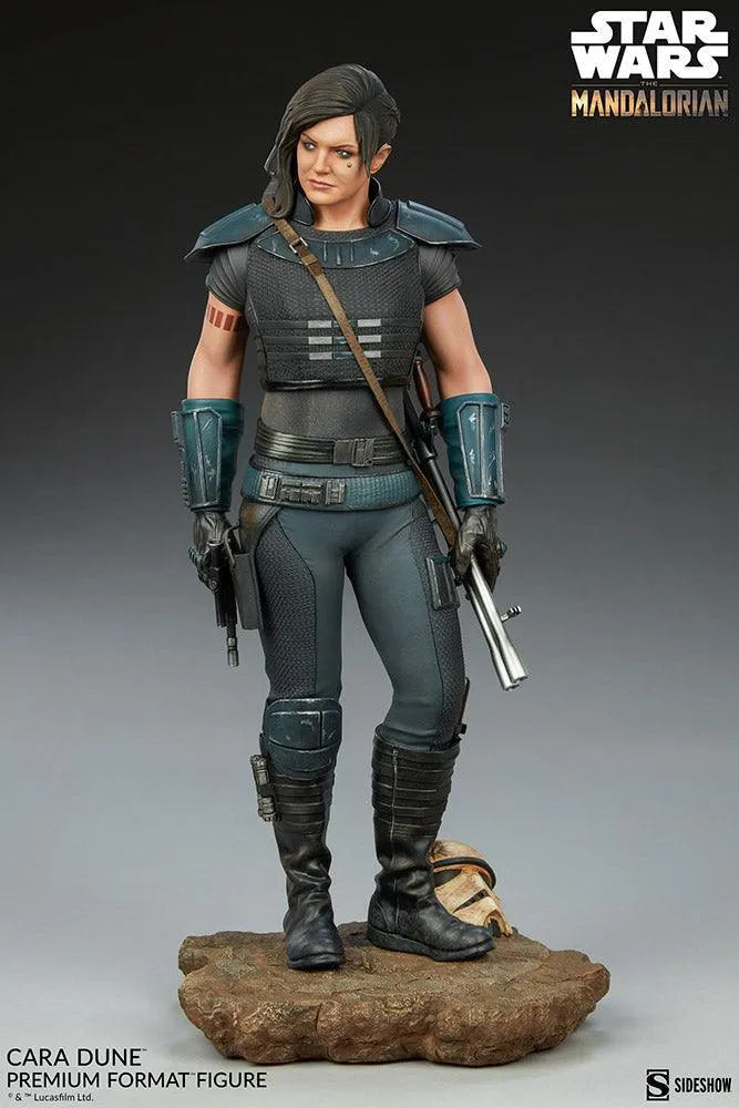 SID300789 Star Wars: The Mandalorian - Cara Dune Premium Format Statue - Sideshow Collectibles - Titan Pop Culture