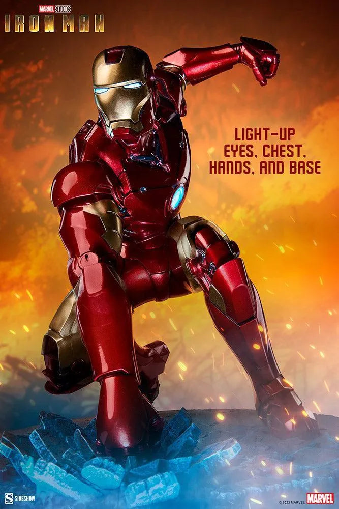 SID300790 Iron Man (2008) - Iron Man Mark III Maquette - Sideshow Collectibles - Titan Pop Culture