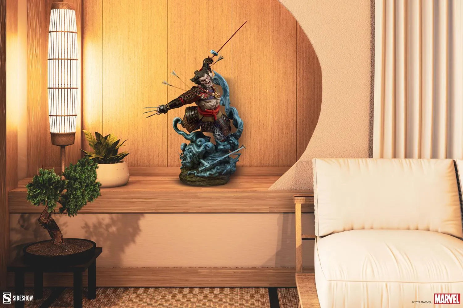 SID300823 Marvel Comics - Wolverine: Ronin Premium Format Figure - Sideshow Collectibles - Titan Pop Culture