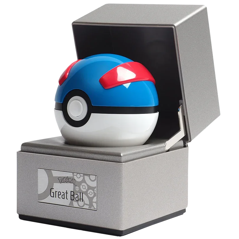 TWCWRC13620 Pokemon - Great Ball Prop Replica - The Wand Company - Titan Pop Culture
