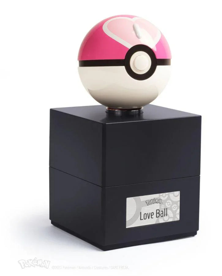 TWCWRC16421 Pokemon - Love Ball 1:1 Scale Life-Size Die-Cast Prop Replica - The Wand Company - Titan Pop Culture