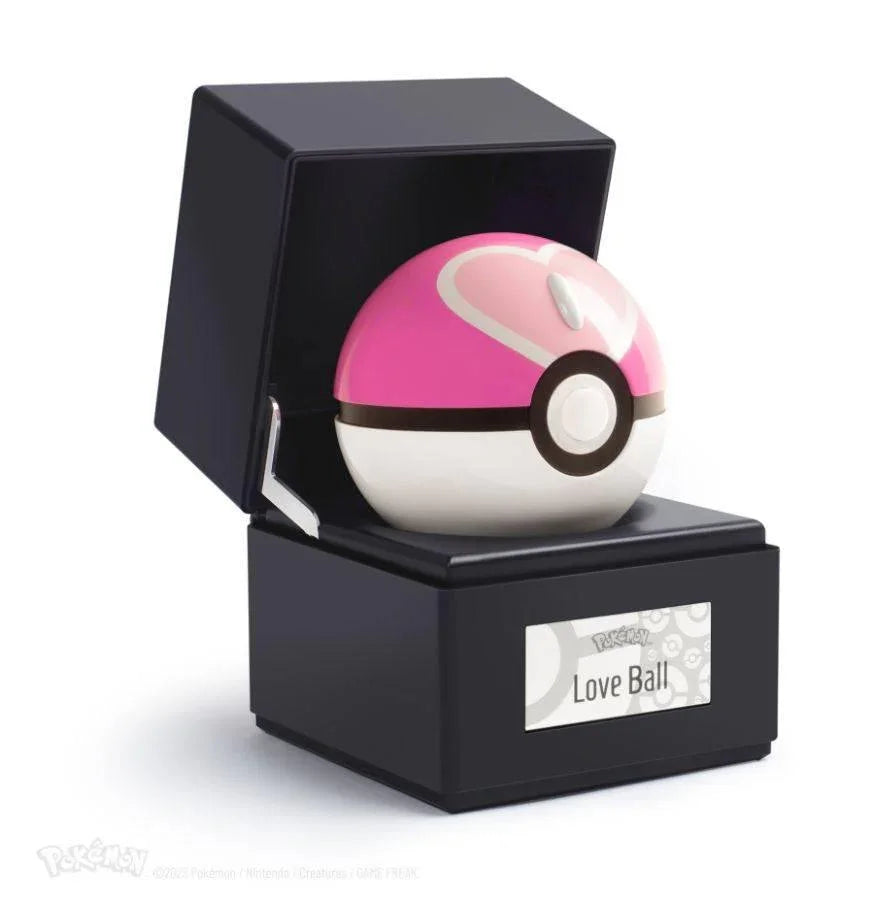 TWCWRC16421 Pokemon - Love Ball 1:1 Scale Life-Size Die-Cast Prop Replica - The Wand Company - Titan Pop Culture