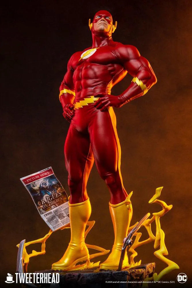 TWE908877 DC Comics - Flash 1:6 Scale Maquette - Tweeterhead - Titan Pop Culture