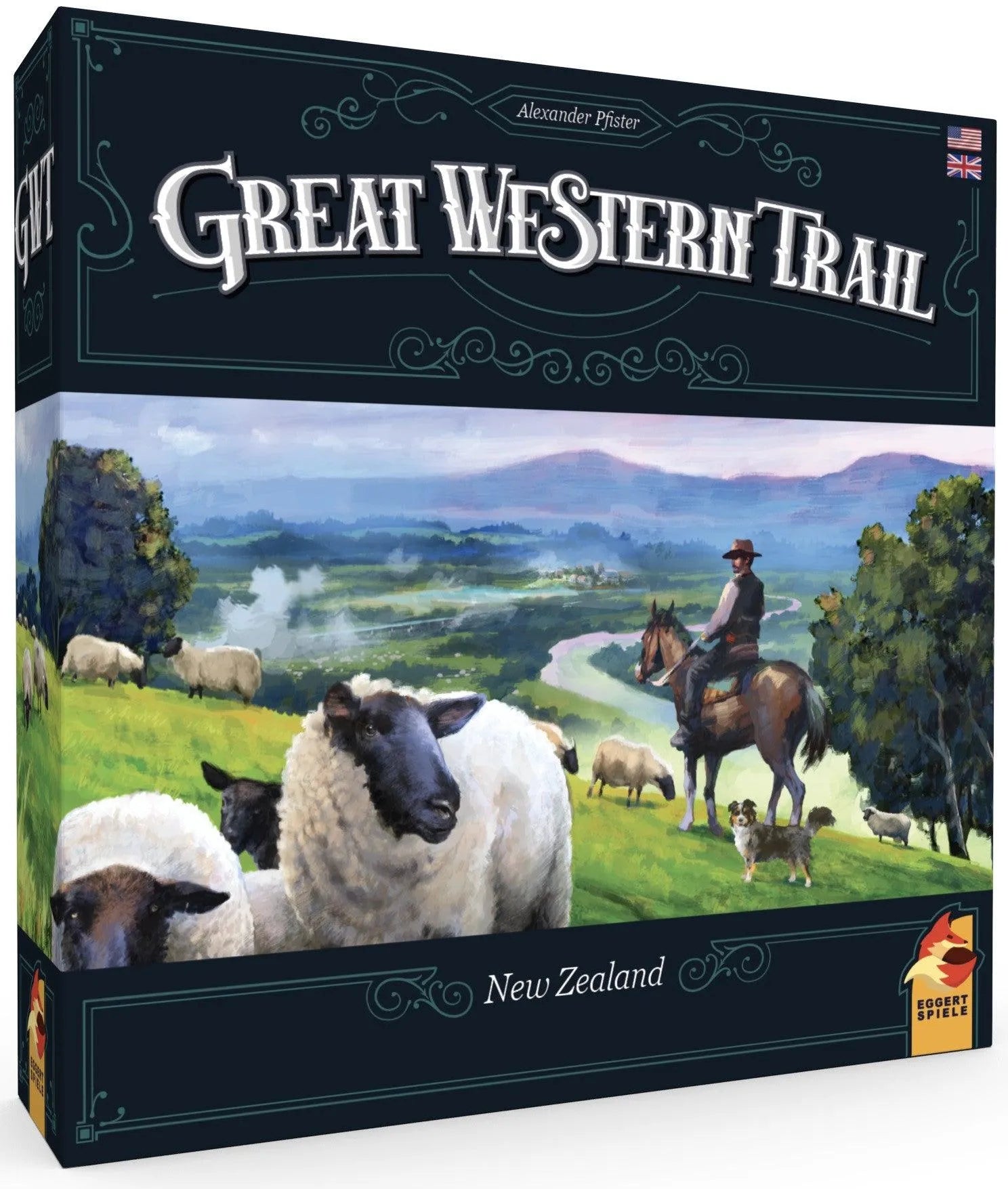 VR-103724 Great Western Trail New Zealand - Plan B Games - Titan Pop Culture