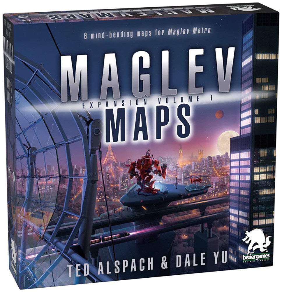 VR-107555 Maglev Maps: Volume 1 - Bezier Games - Titan Pop Culture