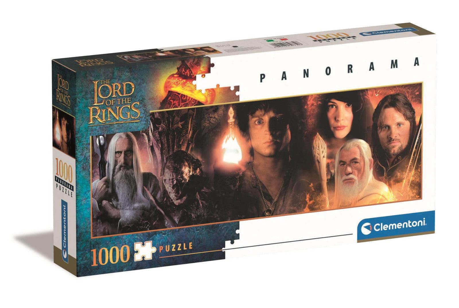 VR-108137 Clementoni Puzzle Panorama The Lord Of The Rings 1000 Pieces - Clementoni - Titan Pop Culture