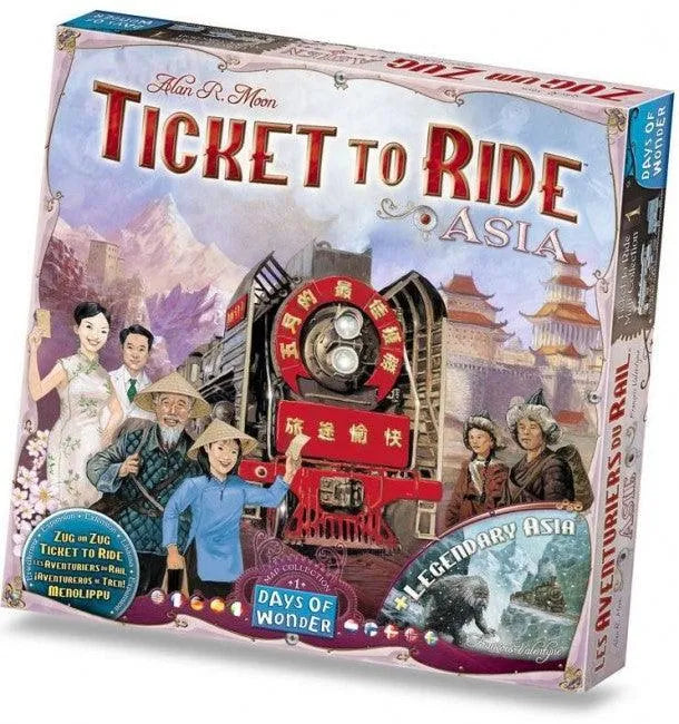VR-18062 Ticket to Ride Map Collection Volume 1 Asia - Days Of Wonder - Titan Pop Culture