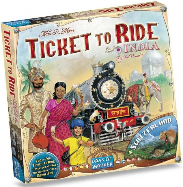 VR-18063 Ticket to Ride India Expansion - Days Of Wonder - Titan Pop Culture