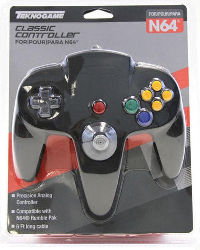 VR-4305 N64 Controller Replica Black - Titan Pop Culture - Titan Pop Culture