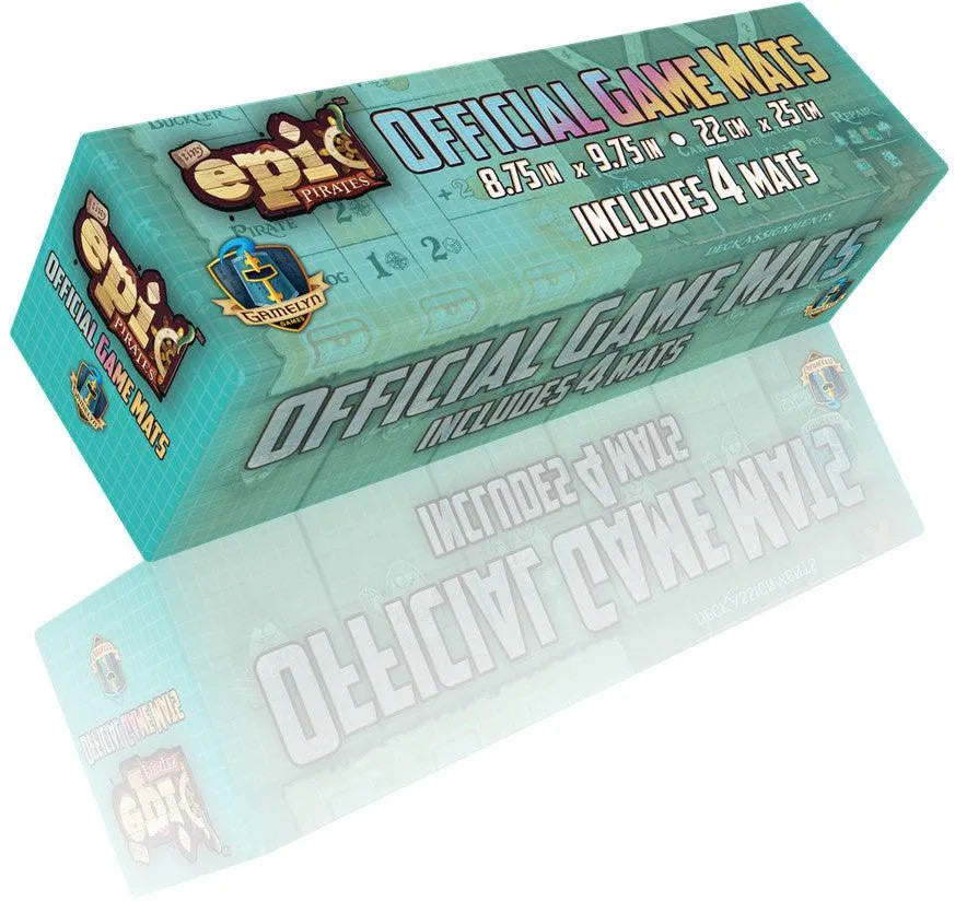 VR-89348 Tiny Epic Pirates 4 Pack Player Mats - Game Factory - Titan Pop Culture