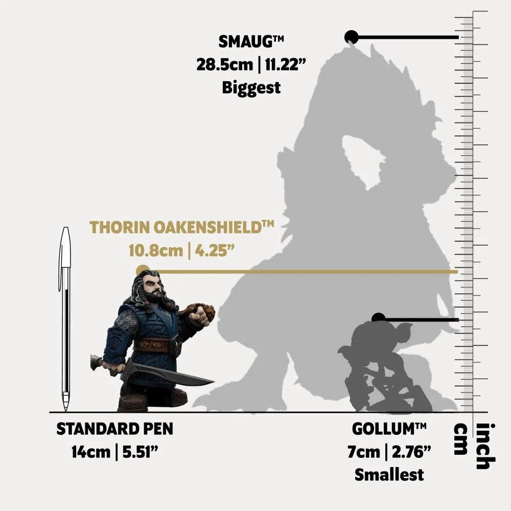 WET03910 The Hobbit - Thorin Oakenshield Mini Epics Vinyl Figure - Weta Workshop - Titan Pop Culture