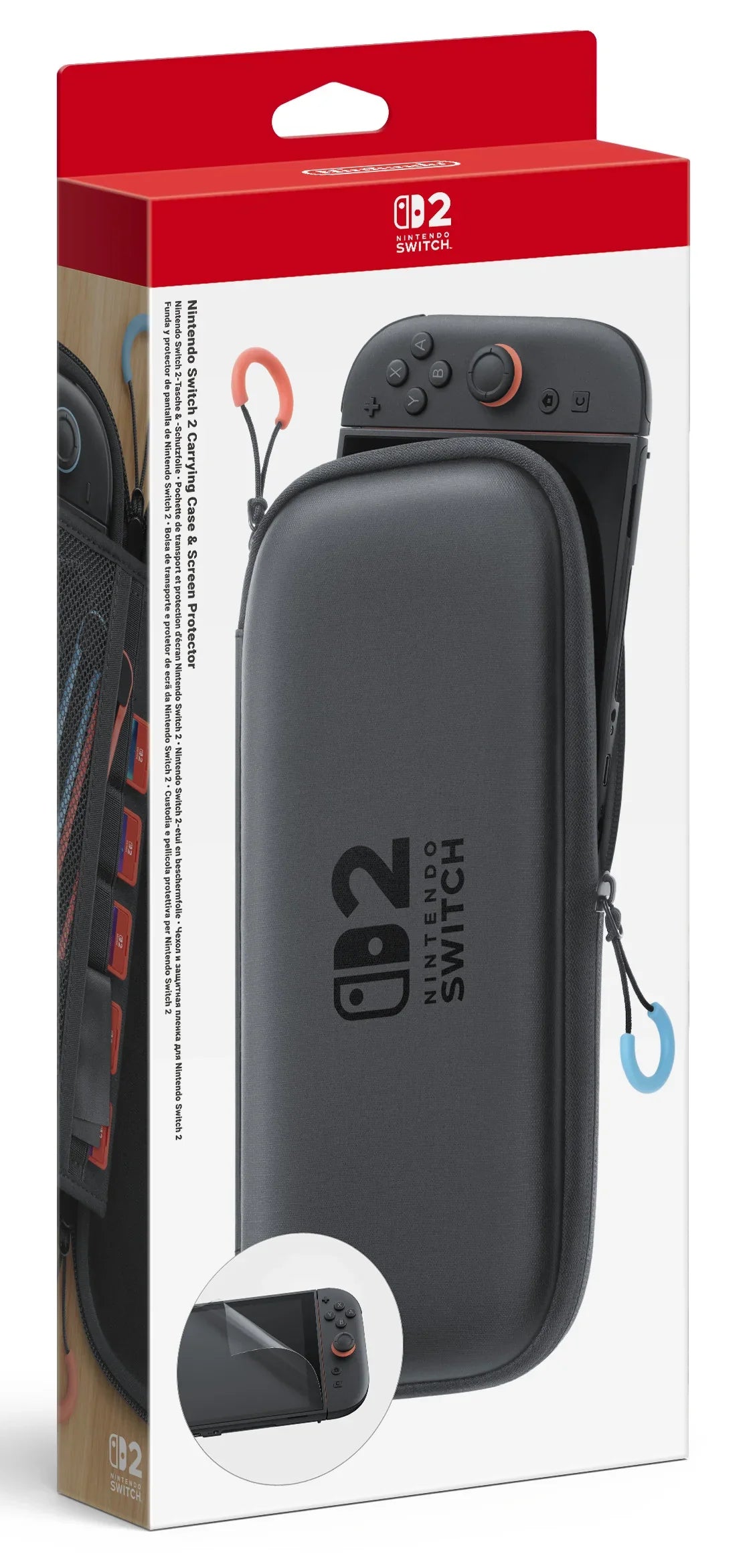 SW2 Nintendo Switch 2 Carrying Case & Screen Protector