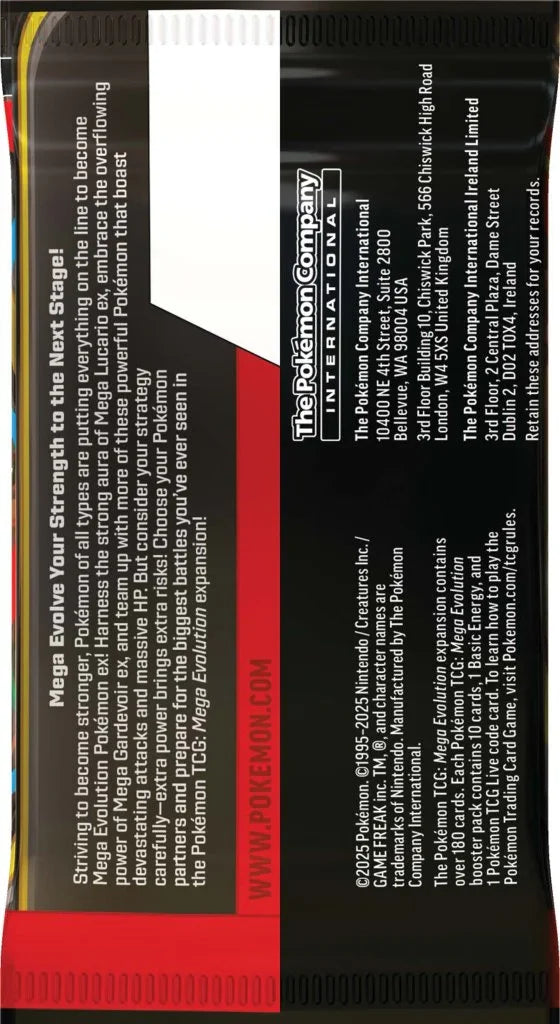 10-10057-127 Pokémon TCG Mega Evolution Enhanced Booster Box - Pokemon - Titan Pop Culture