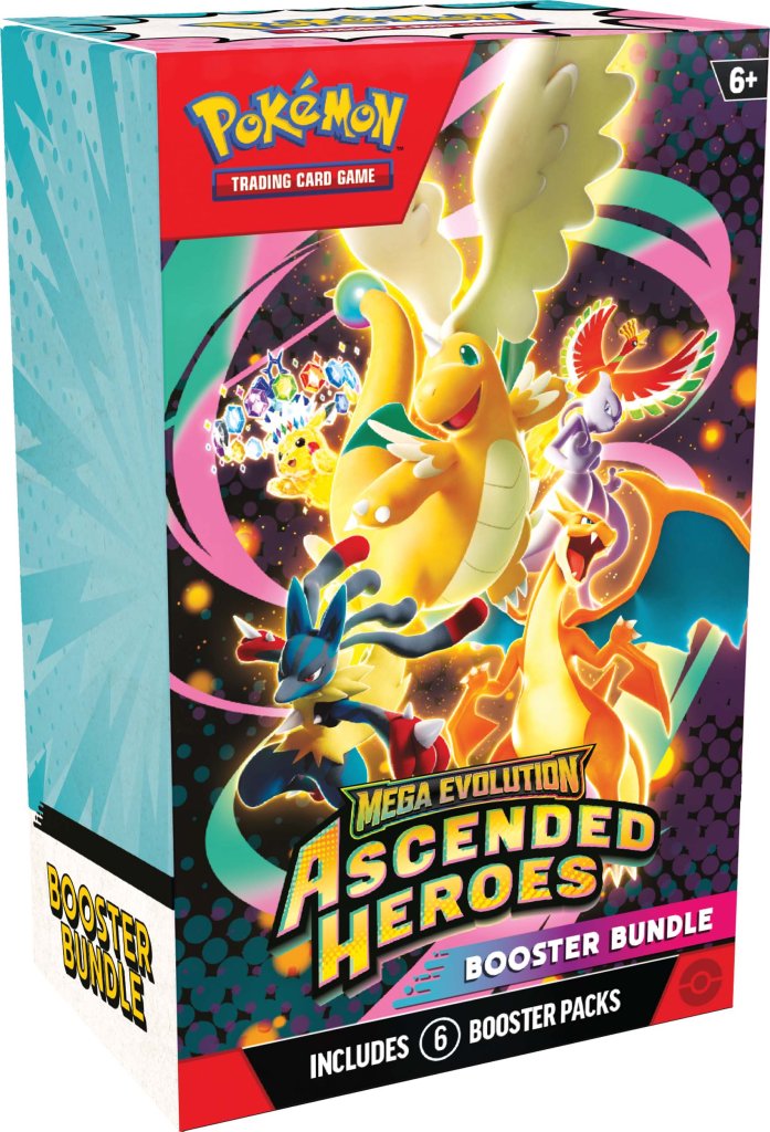 Pokmon TCG: Mega Evolution— Ascended Heroes Booster Bundle