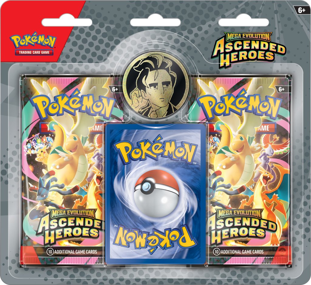 Colección de Héroes Ascendidos de Megaevolución de Pokémon TCG: Erika/Larry
