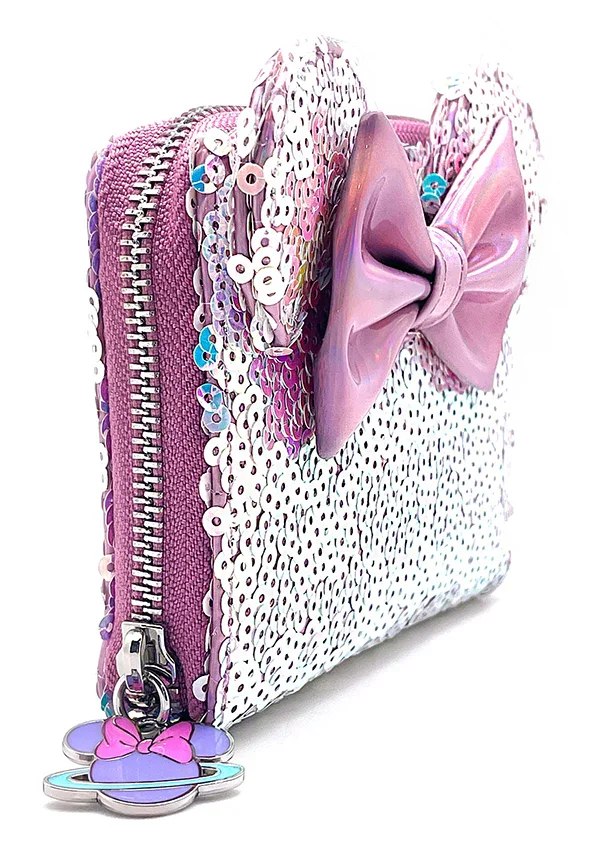 Disney - Monedero de lentejuelas de Minnie exclusivo de EE. UU. [RS]