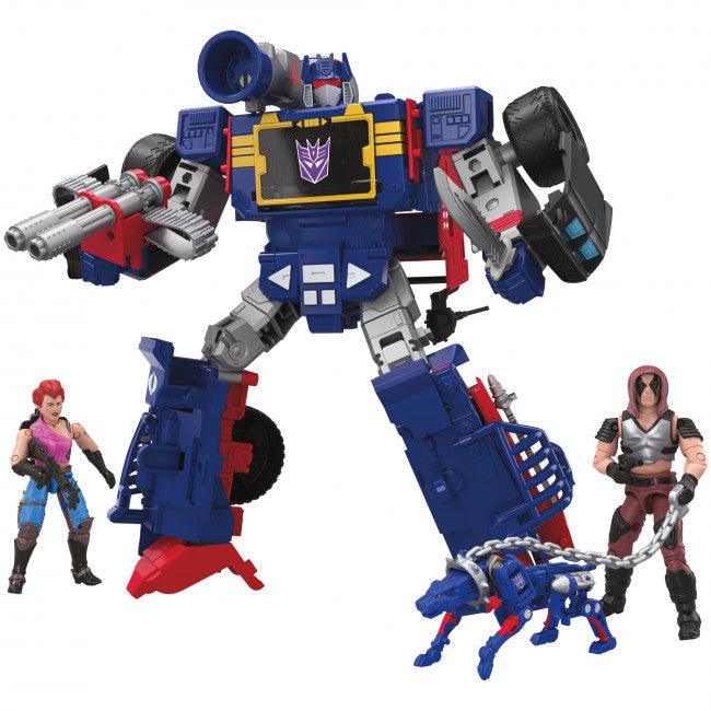 24498 Transformers Collab G.I. Joe - Soundwave Dreadnok Thunder Machine, Zartan & Zarana - Hasbro - Titan Pop Culture