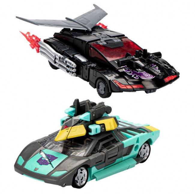 24501 Transformers Generations Shattered Glass Collection: Rodimus, Sideswipe and Decepticon Whisper - Hasbro - Titan Pop Culture