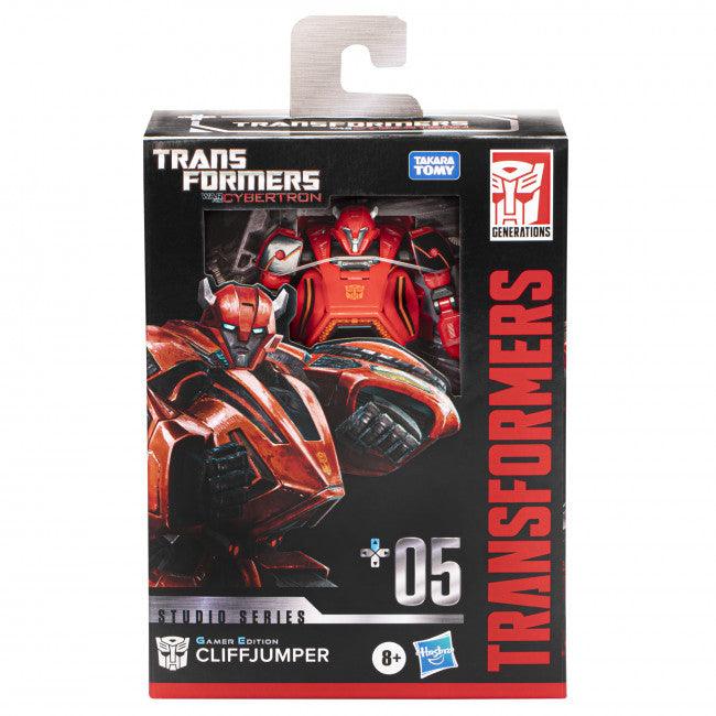 24503 Transformers Studio Series Deluxe Transformers: War for Cybertron 05 Gamer Edition Cliffjumper - Hasbro - Titan Pop Culture